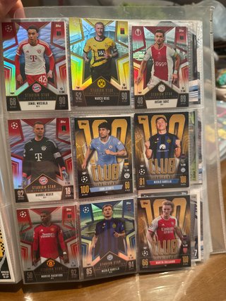 Colección cromos fútbol Topps Champions League