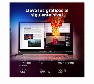 Lenovo LOQ 15,6 FHD 144Hz 512GB SSD 16GB RAM