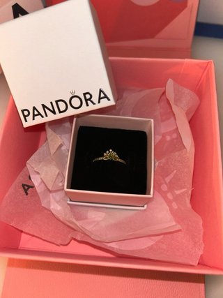 Anillo Pandora Tiara Princesa