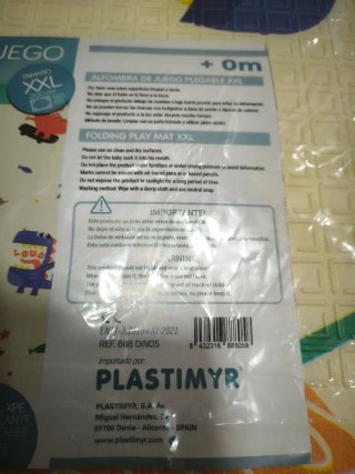 Alfombra de juego infantil Plastimyr