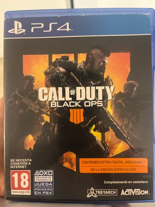 Call of Duty Black Ops 4 PS4
