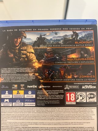 Call of Duty Black Ops 4 PS4