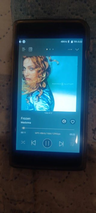 Reproductor MP3 Shanling M6 Negro/Azul
