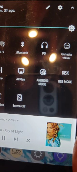 Reproductor MP3 Shanling M6 Negro/Azul