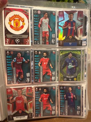 Colección cromos fútbol Topps Champions League