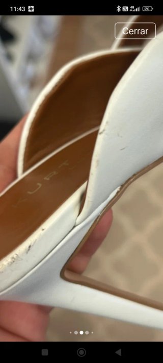 Tacones Kurt Geiger Multicolor Blancos