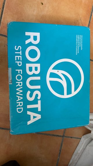 Zapatos de seguridad Robusta blancos y azules
