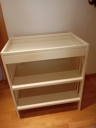Cambiador GULLIVER IKEA blanco
