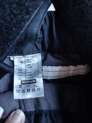 Pantalón de esquí Wedze gris