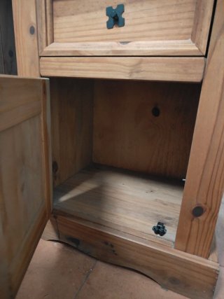 Conjunto 2 Mesitas de Noche Madera