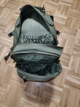 Mochila militar táctica verde