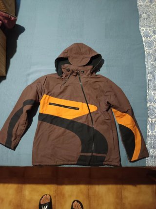 Chaqueta Marrón y Naranja