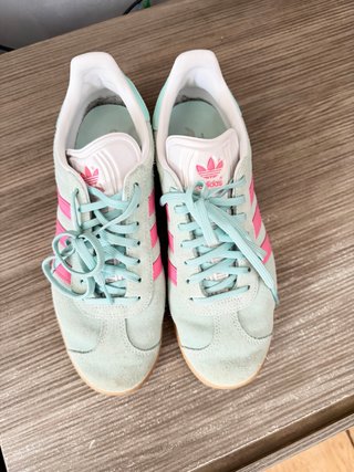 Scarpe Adidas Gazelle Rosa/Azzurro