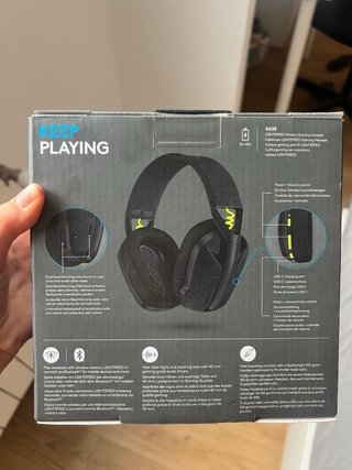Auriculares Logitech G435 LIGHTSPEED Bluetooth Neg