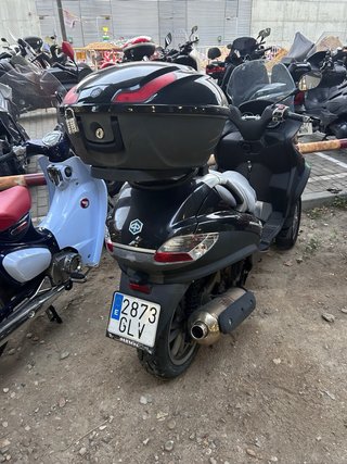 Piaggio MP3 400cc Negra 2015