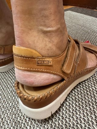 Sandalias Pikolinos Cuero Marrón