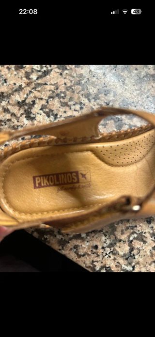 Sandalias Pikolinos Cuero Marrón