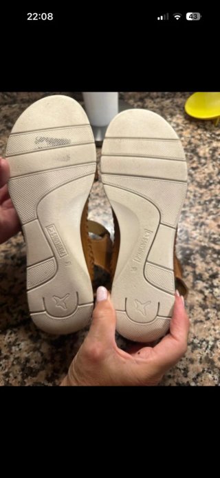 Sandalias Pikolinos Cuero Marrón