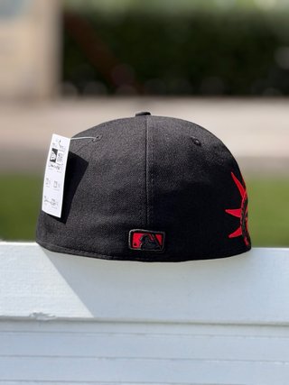 Gorra New Era 59Fifty 7 1/4 NY Negra Roja