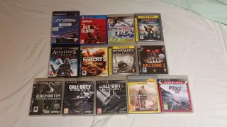 Lote 12 Videojuegos PS2/PS3/PS4