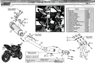 Manual de montaje Mivv SR-1