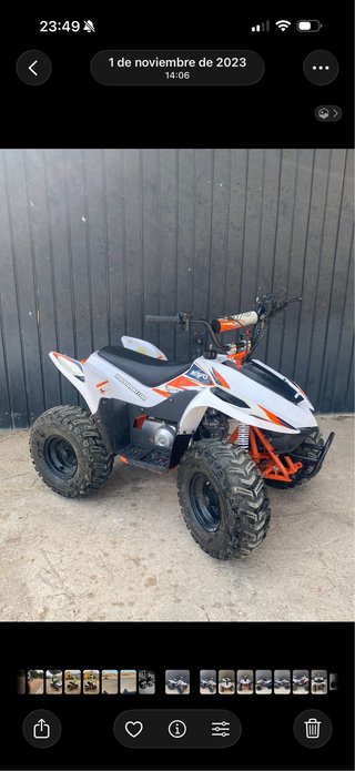 Quad 70cc Automático. MARCA KAYO.