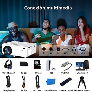 Mini Proyector Económico 1080P Full HD · Nuevo