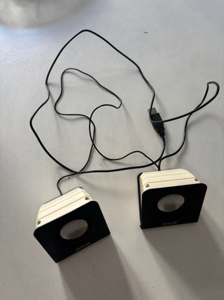 Altoparlanti Delux USB Neri