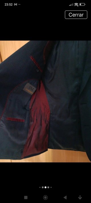 Traje de chaqueta hombre negro