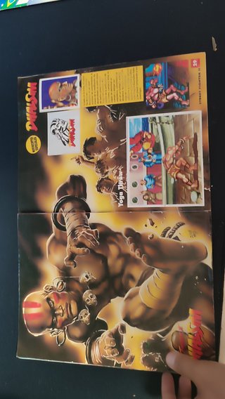 Álbum Street Fighter II Oficial Cromos