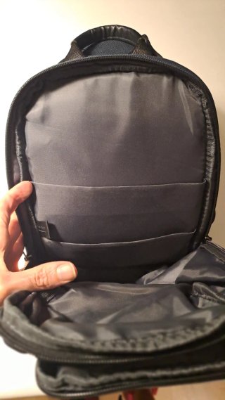 Mochila Bange Negra y Azul