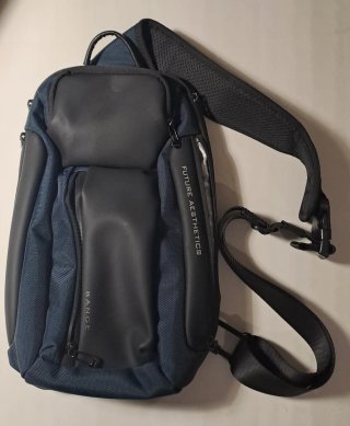 Mochila Bange Negra y Azul