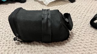 Bolsa sillín bicicleta B-SOUL negra