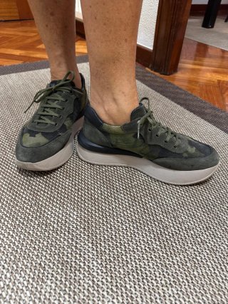 Zapatillas Geox Verde Camuflaje