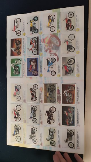 Álbum de cromos MOTO 80