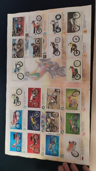 Álbum de cromos MOTO 80