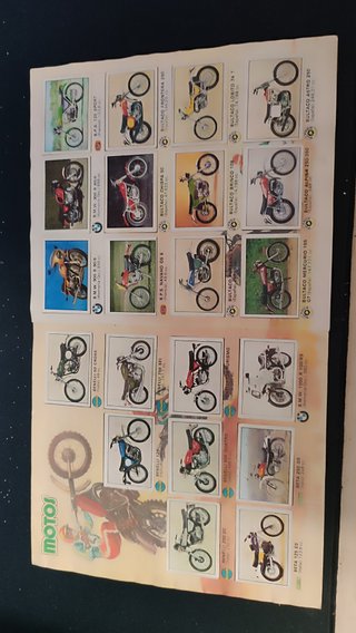 Álbum de cromos MOTO 80