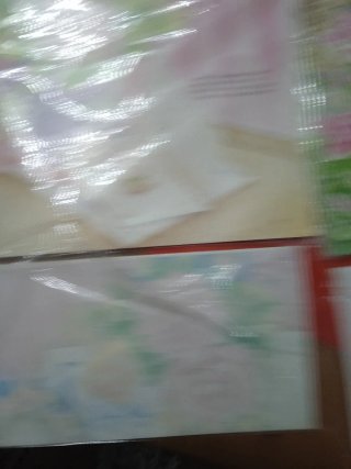 Confezione di buste e cartoline postali decorate