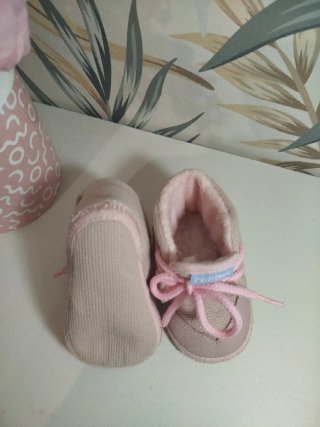 Zapatillas rosas Pick Ouic bebé talla 16
