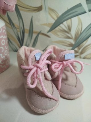 Zapatillas rosas Pick Ouic bebé talla 16