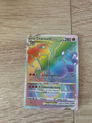 Carta Pokémon Charizard V Astro 174/172