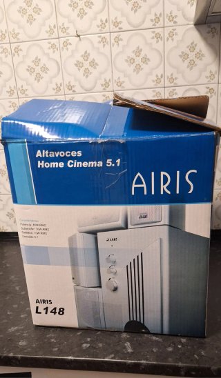 Altavoces AIRIS Plata 5.1