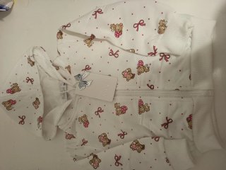 Conjunto niña: Sudadera y pantalón rosa 18 meses