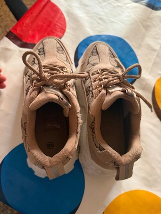 Zapatos Mujer Beige/Marrón Talla 36