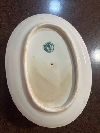 Salsera La Cartuja Pickman Porcelana Dorada