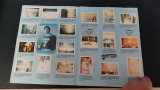 Superman The Movie Album Cromos Antiguo