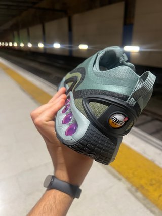 Nike Air Max Roam 42 unisex cremallera lila