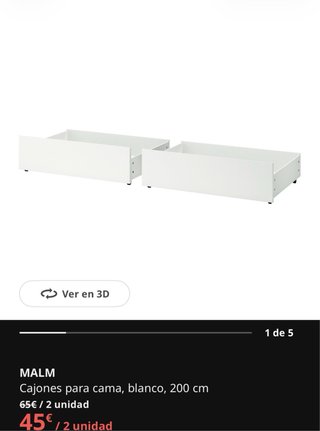 Cama Malm 160x200