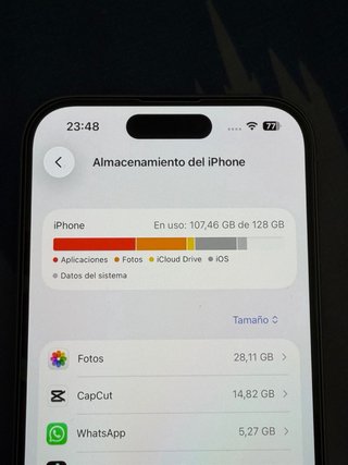 iPhone 15 Rosa 128GB impecable + accesorios