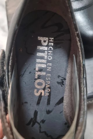 Zapatos de piel Pitillos negros
